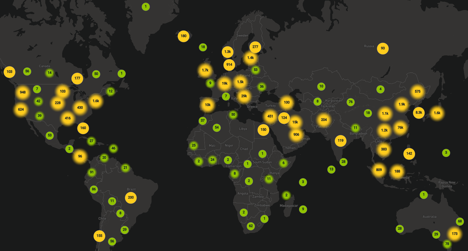 threat detection monitoring for covid-19